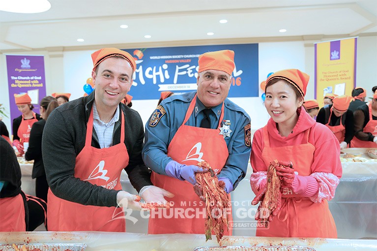 kimchi, festival, hudson valley, world mission society church of god, wmscog, korea, new windsor, new york, ny, police, officer, rockland county
